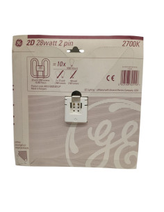 General lighting 34515 2d 28w//2pin//827 20way 2